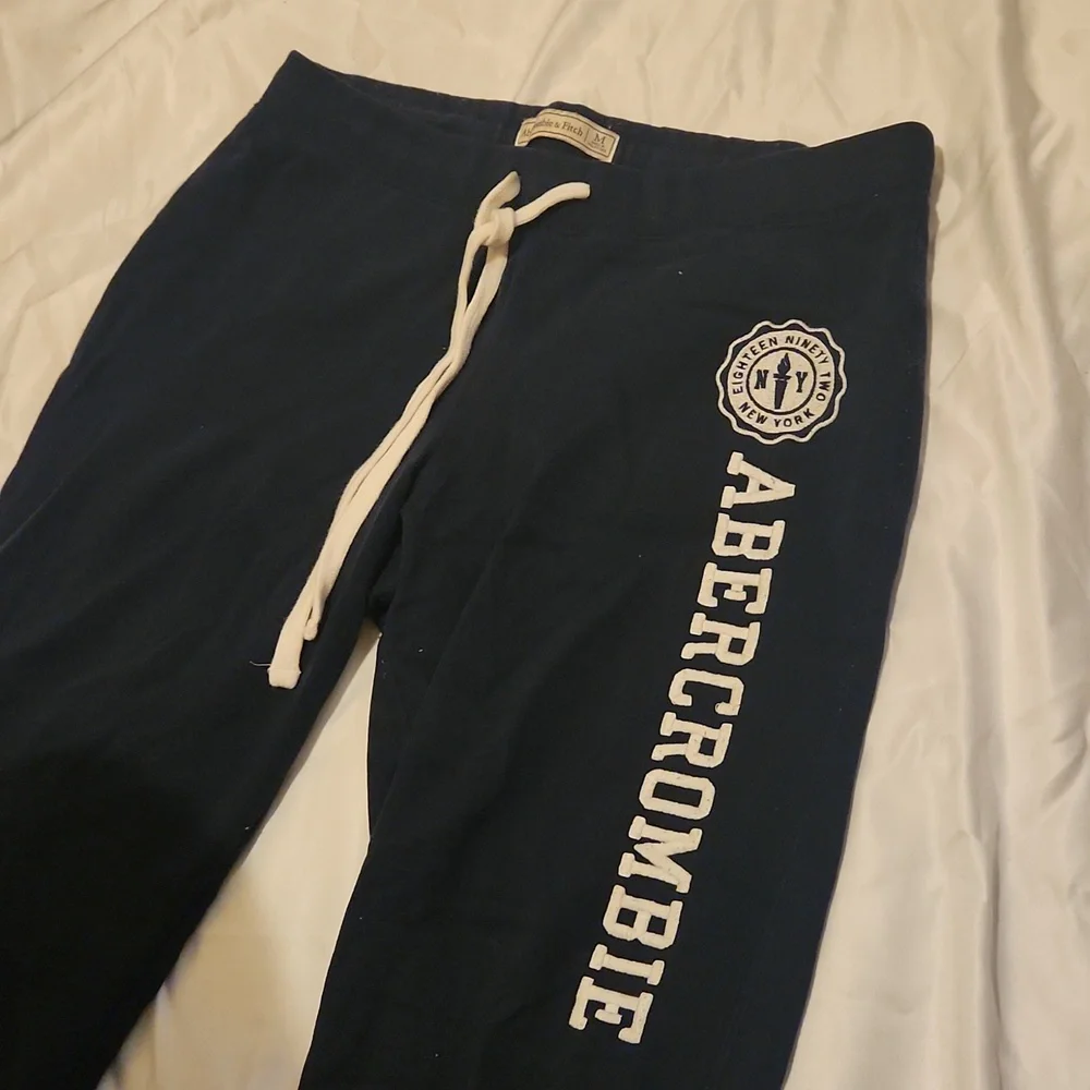 Abercrombie, M, Navy Sweatpants - Picture 2 of 5